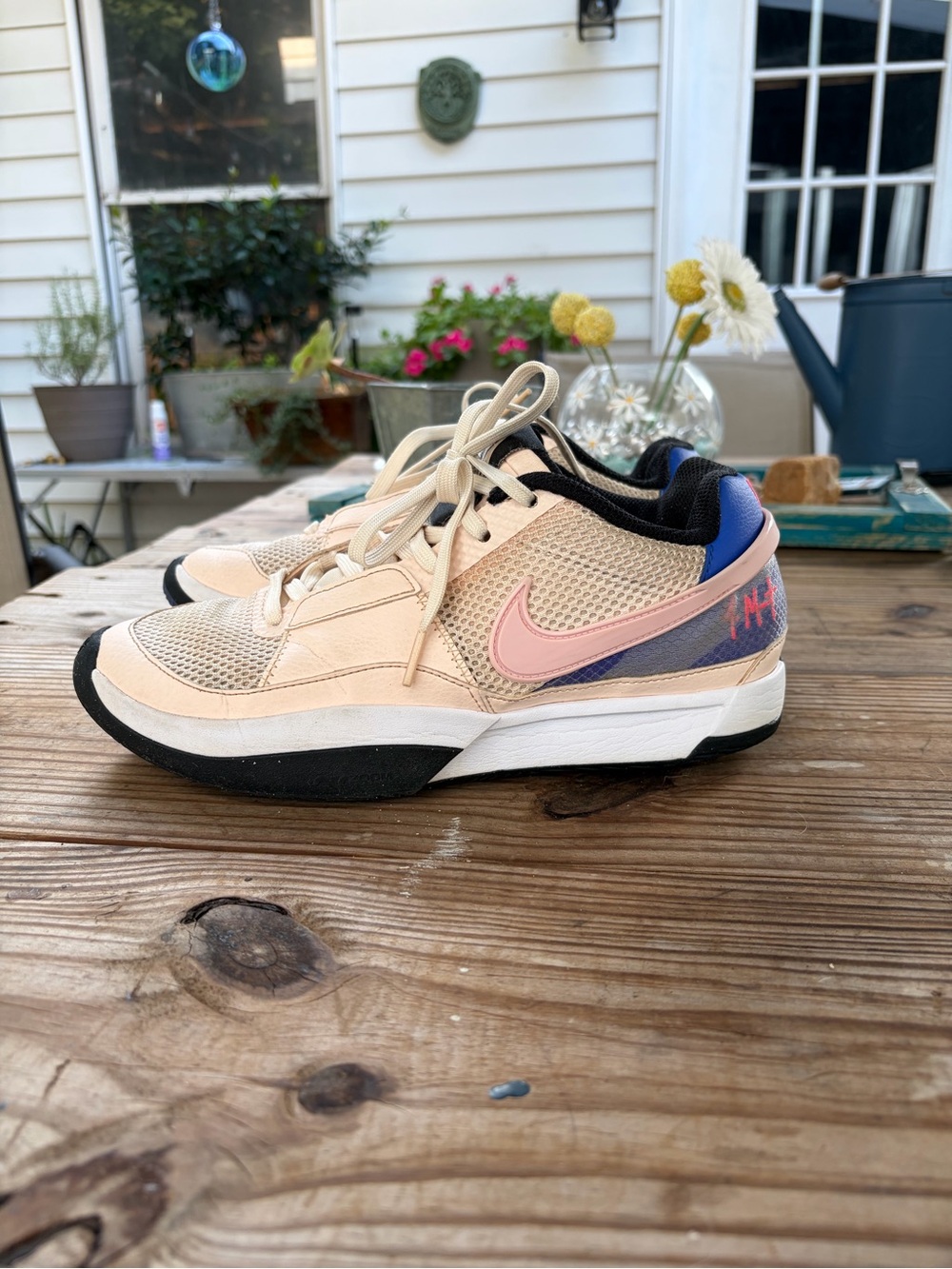 Nike Ja 1 Guava Ice Basketball Shoes Pink Blue DR8785-802 Size Tag Worn